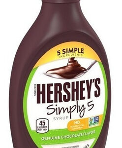 HERSHEYS SIMPLY 5 SYRUP 618g - Image 1