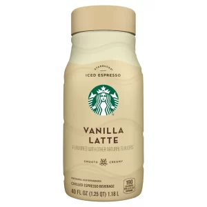 STARBUCKS ICED ESPRESSO VANILLA LATTE 1.18Lt - Image 1
