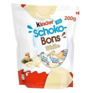 KINDER SCHOKO BONS WHITE 200g - Image 1