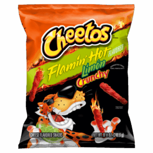 CHEETOS FLAMIN HOT LIMON CRUNCHY 240.9g - Image 1