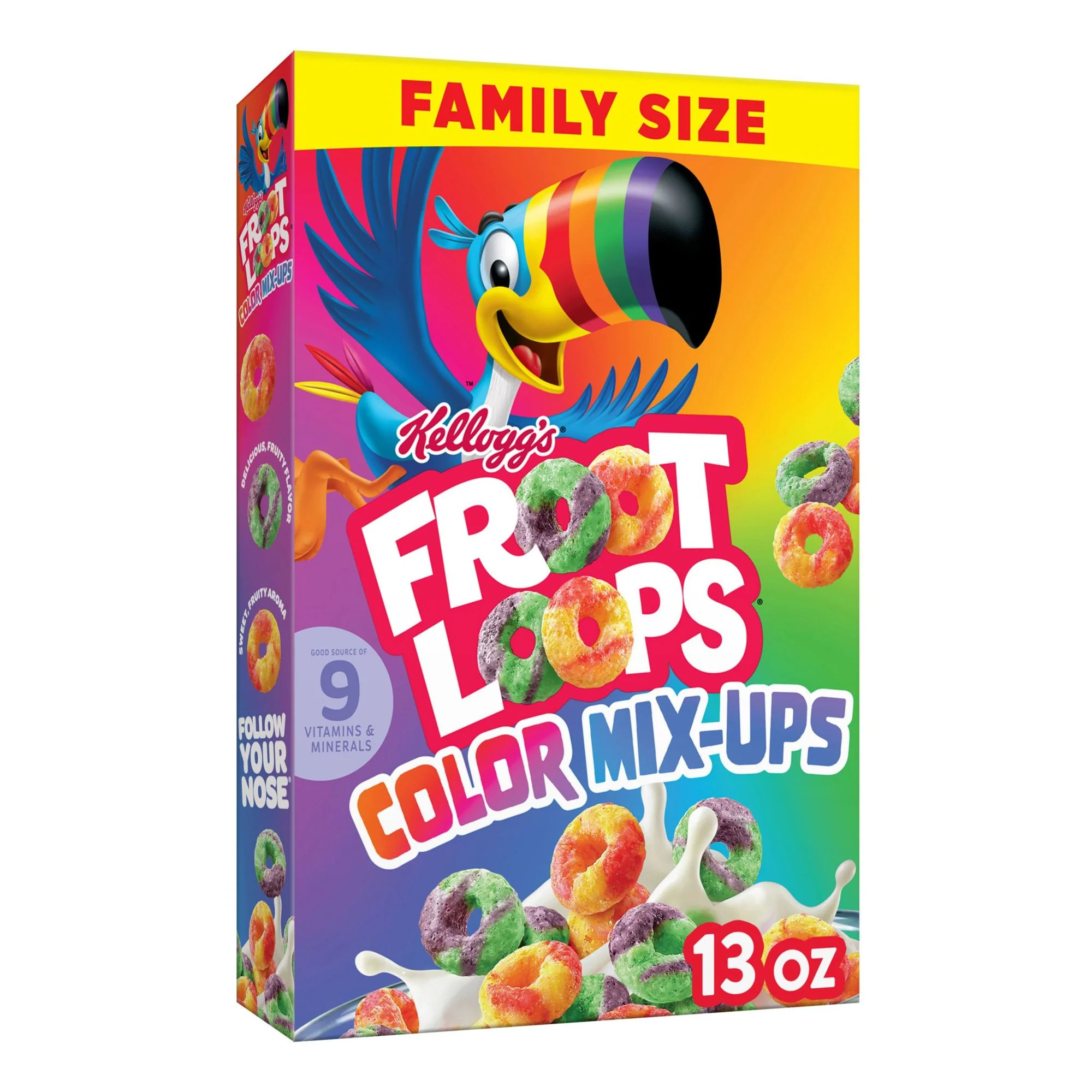 FROOT LOOPS COLOR MIX UPS FAMILY SIZE 368g – Madulsa
