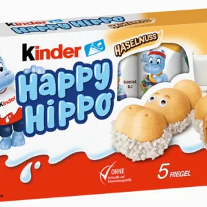 KINDER HAPPY HIPPO BISCUIT HAZELNUT 103g