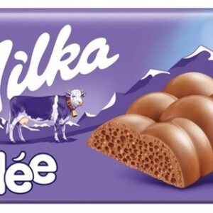 MILKA BUBBLY ALPINE MILK 90g - Image 1