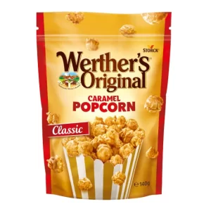 WERTHERS CARAMEL POPCORN 140g - Image 1