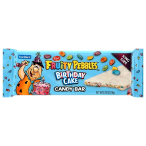 FRUITY PEBBLES BIRTHDAY CAKE KING SIZE 78g - Image 1