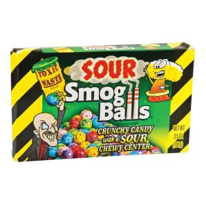 TOXIC WASTE SOUR SMOG BALLS 100g - Image 1