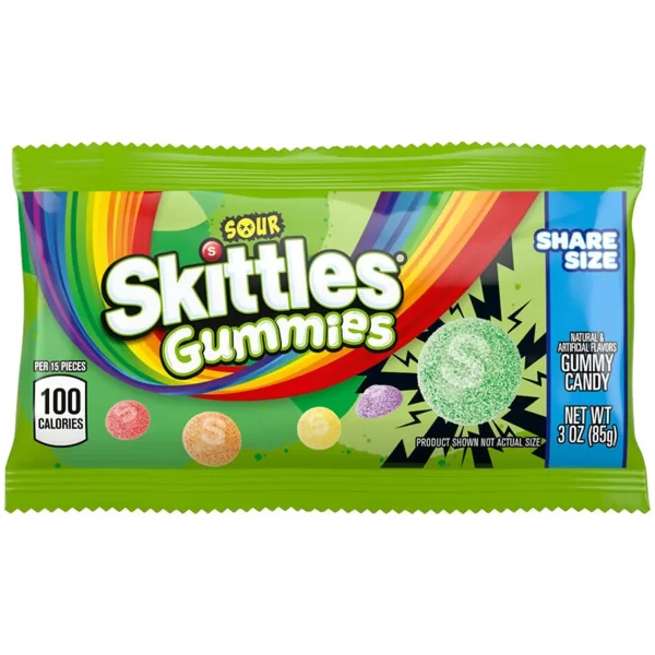 SKITTLES GUMMIES SOUR 85g