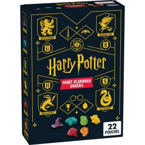 HARRY POTTER FRUIT FLAVORED SNACKS 22 POUCHES 498g - Image 1