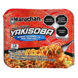 MARUCHAN YAKISOBA CARNE DE RES RERIYAKI 113.4g - Image 1