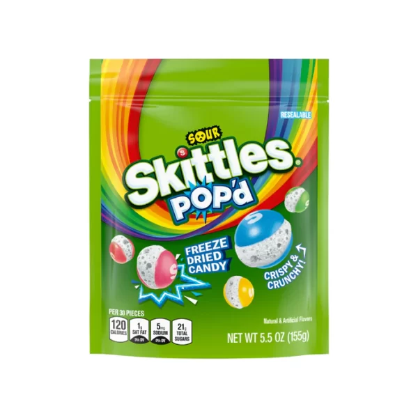 skittles pop'd sour