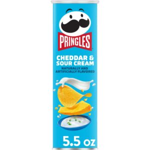 PRINGLES CHEDDAR & SOUR CREAM 158g - Image 1