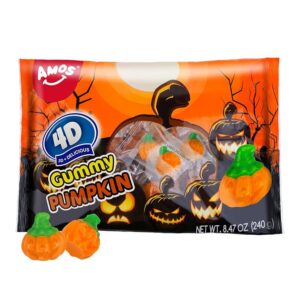 AMOS 4D GUMMY PUMPKIN 88g - Image 1