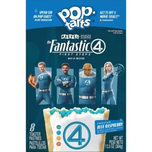 POP-TARTS THE FANTASTIC 4 8 TOASTER PASTRIES 384g - Image 1