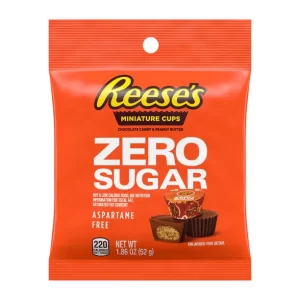 REESES MINIATURE CUPS ZERO SUGAR 52g - Image 1